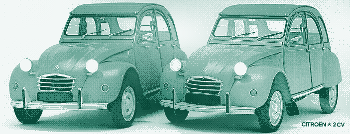 Image: The Citroën 2CV.