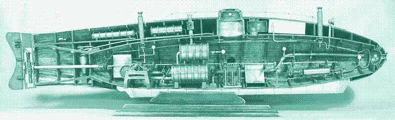 Image: Drawings from the Ictíneo submarine.
