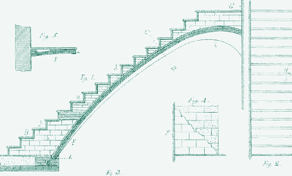 Image: Timbrel vaulting in a staircase.