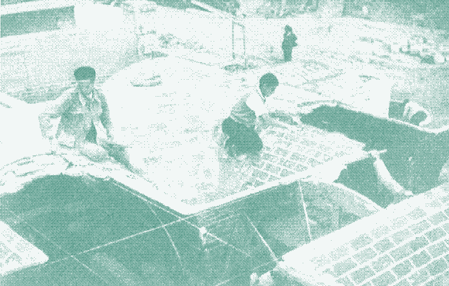 Image: Constructing timbrel vaults.