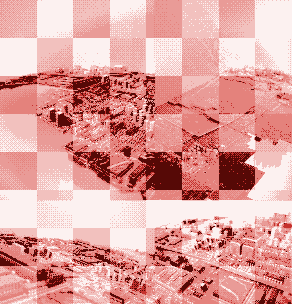Artwork: cityscape I &amp; II by Grace Grothaus.