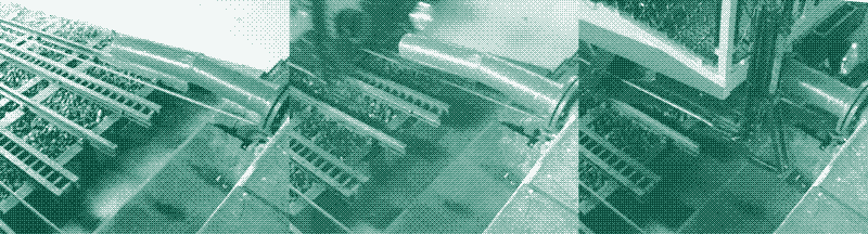 Image: Mechanism of a water powered cable train.