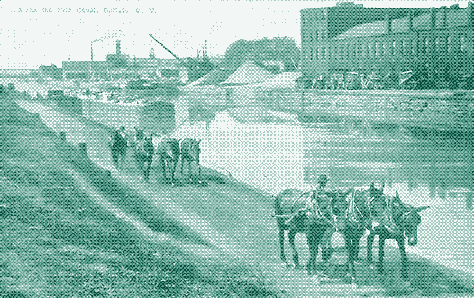 Image: A towpath.