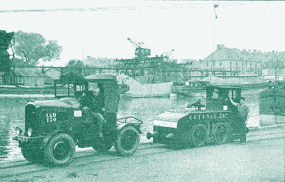 Image: Electric mules.