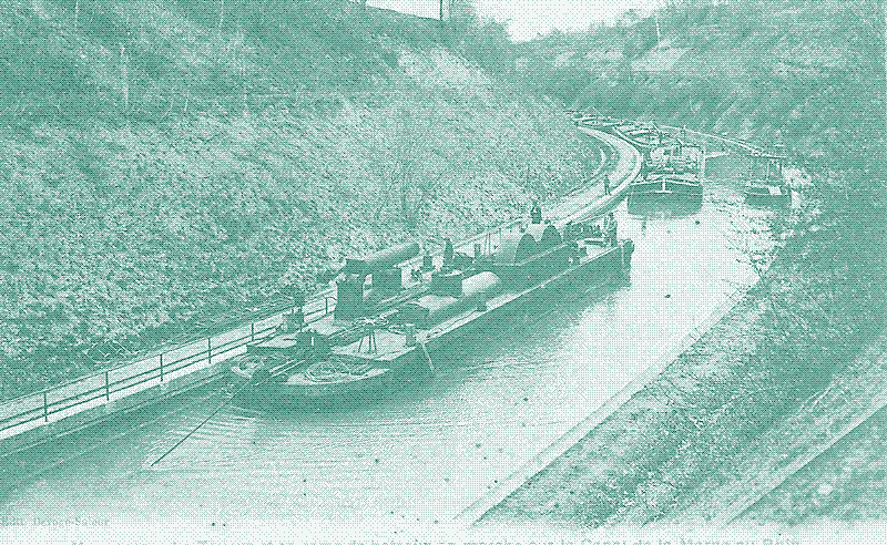 Image: A chain towboat.