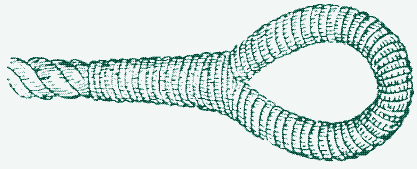 Image: Ending knots prevent the rope from unravelling - some form of an &ldquo;artificial eye&rdquo; is one way to do that.