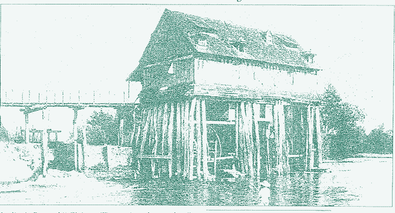 Image: A hanging mill.