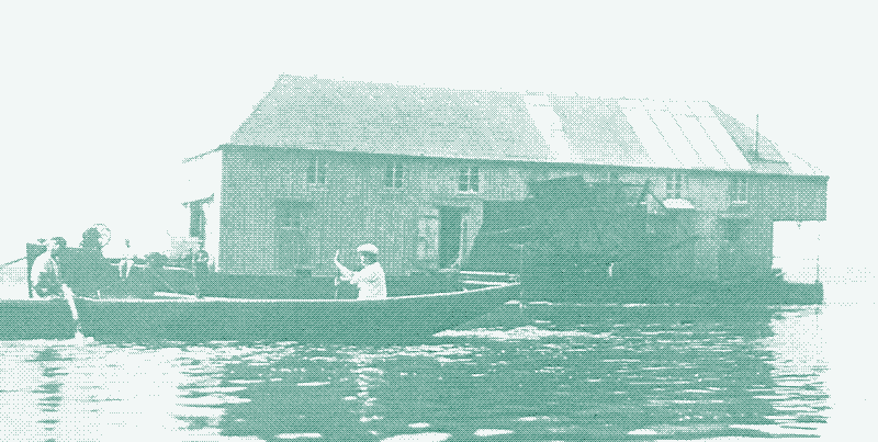 Image: Last ship mill on the Rhine, 1925