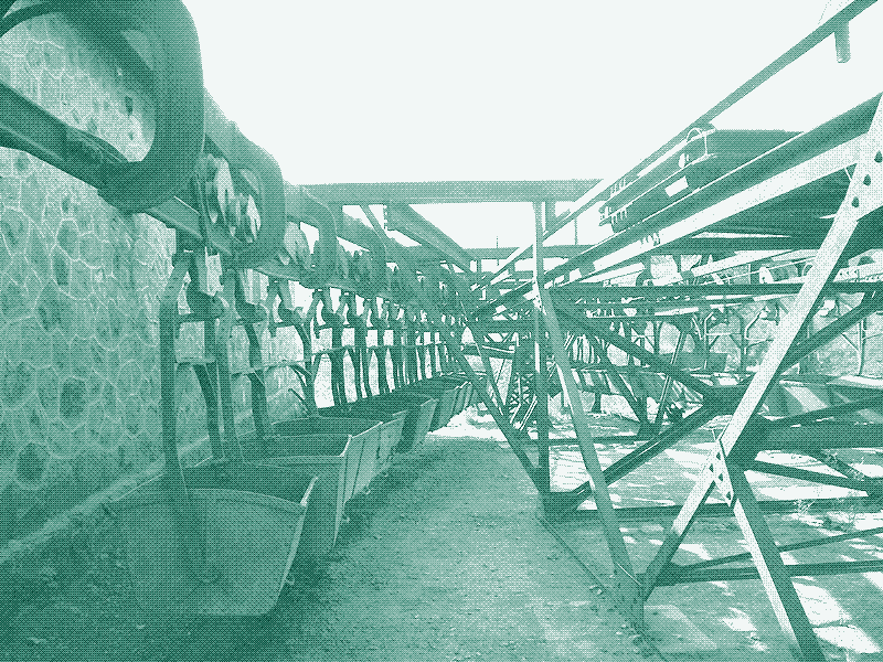 Argentinian ropeway (1906-1927), picture by Patricio Lorente.