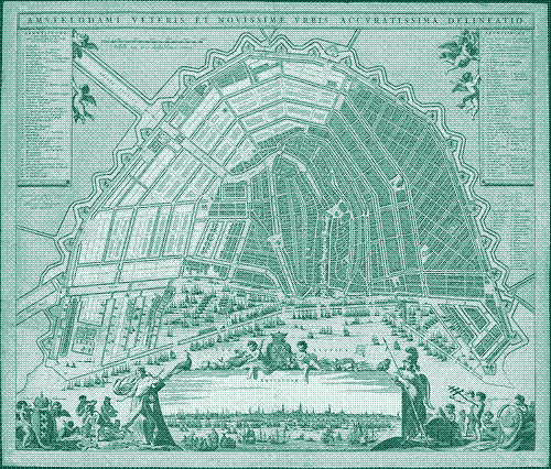 Image: Amsterdam in 1662.