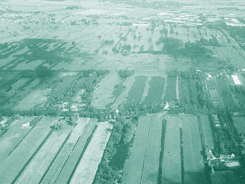 Image: The consequences of peat digging can still be seen in the Dutch landscape today.
