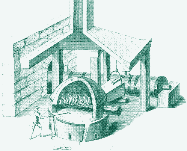 Image: A furnace.