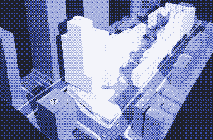 Image: The Bunker Hill project: a building design that fits the solar envelope