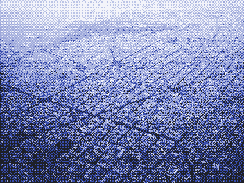 Image: The Eixample today.