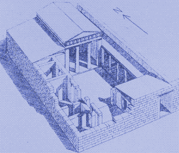 Image: Passive solar house in Ancient Greece.