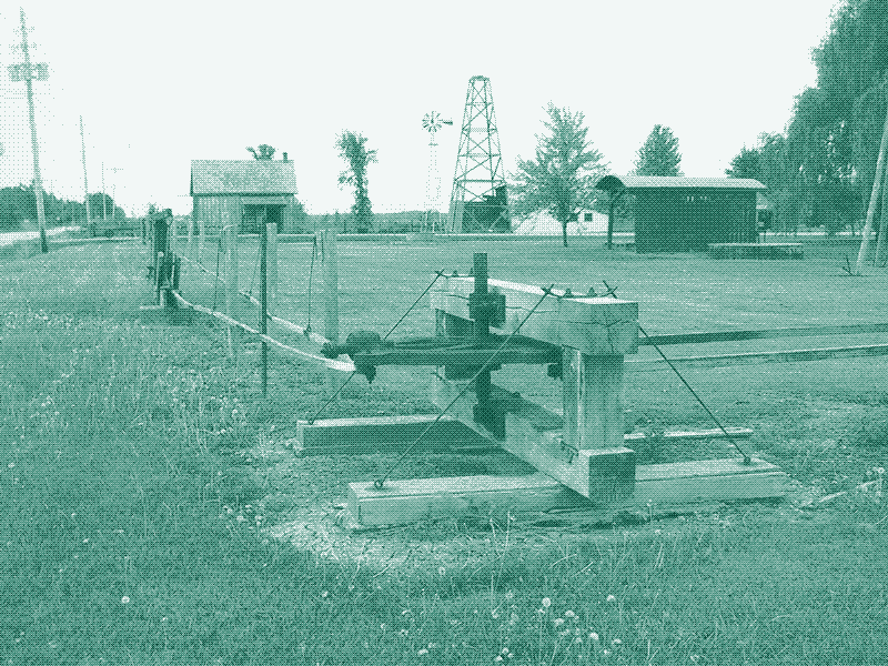 Canadian jerker line system, Ontario. Source: Markus Wandel.