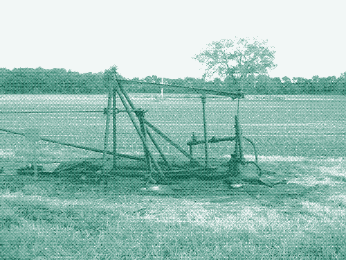 Pennsylvania jerker line system, Flat Rock, Illinois, US. Source: Old Iron.