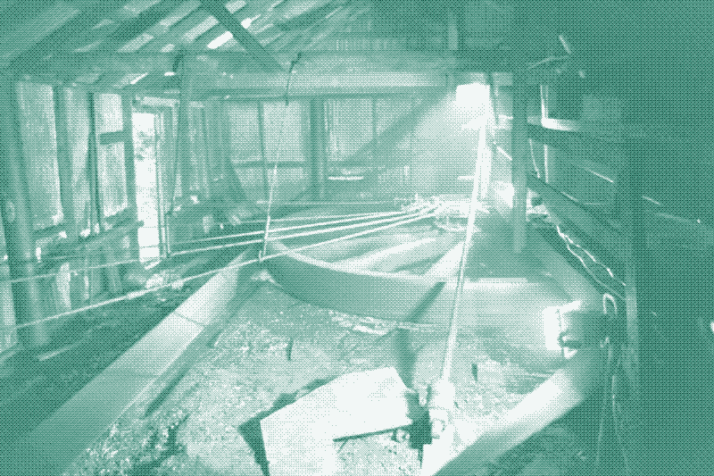 Pennsylvania jerker line system, Flat Rock, Illinois, US. Source: Old Iron.