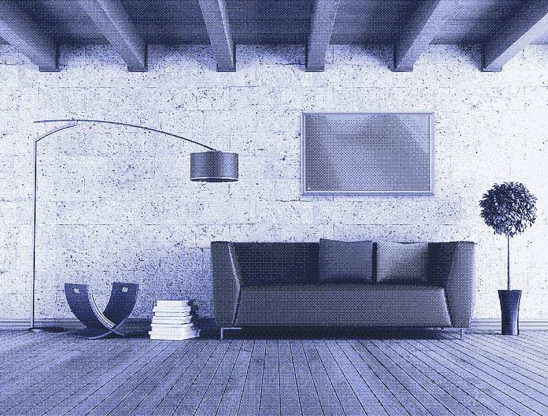 Image: An electric radiant heating panel or "dark radiator" mounted to the wall. Source: EasyTherm.
