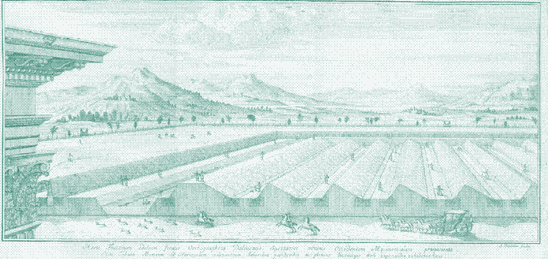 Another variation on the linear fruit wall was the sloped wall. It was designed by Swiss mathematician Nicolas Fatio de Duillier, and described in his 1699 book "Fruit Walls Improved". A wall built at an incline of 45 degrees from the northerm horizon and facing south absorbs the sun&rsquo;s energy for a longer part of the day, increasing plant growth.