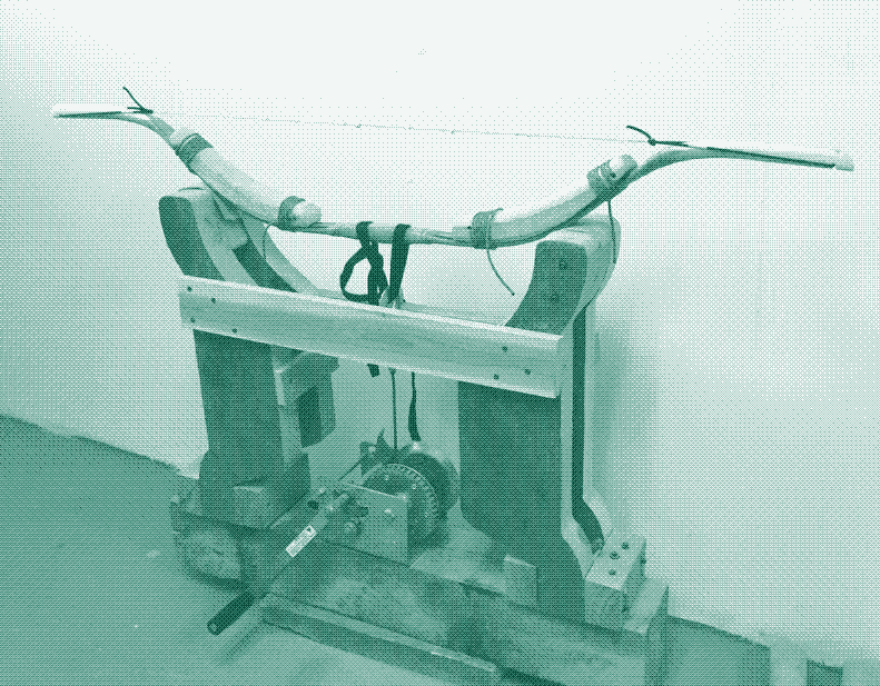 Image: A composite bow in the making. Source: The modern reproduction of a Mongol era bow based on historical facts and ancient technology research. Jason Wayne Beever &amp; Zoran Pavlović, EXARC Journal Issue 2017/02.