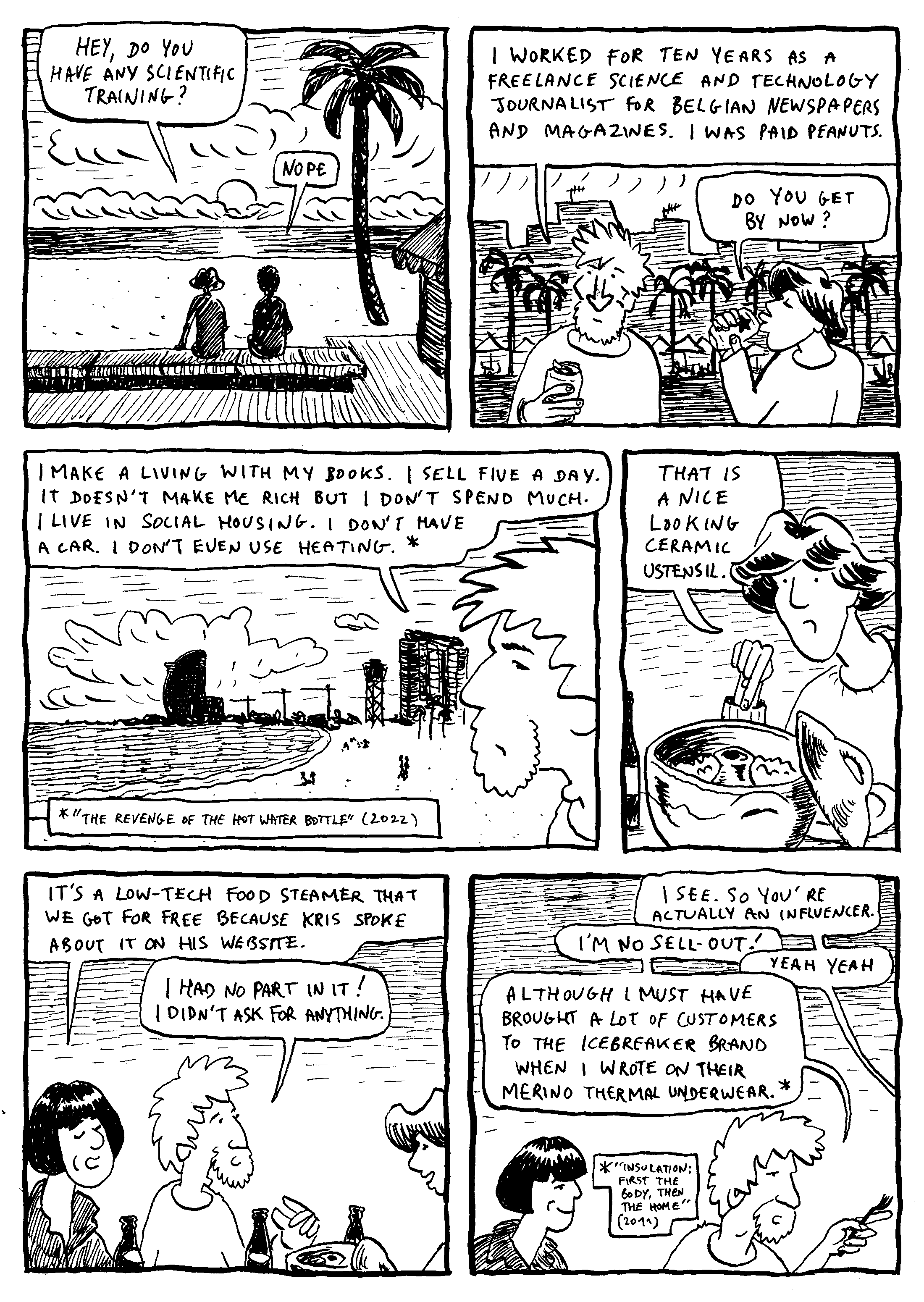 Page 8 of the Comic &ldquo;Back to the future of technology&rdquo; by Guillaume Lion