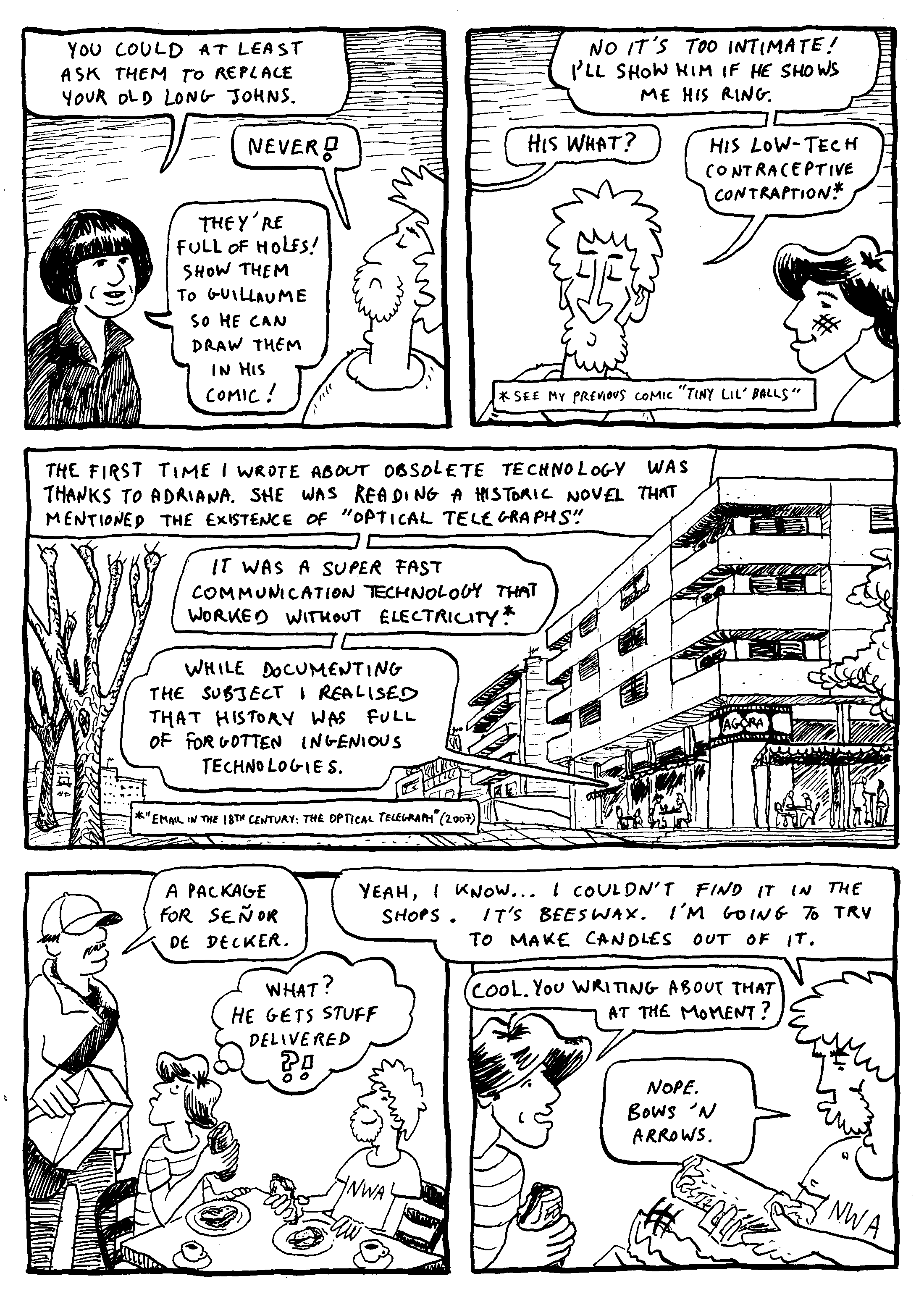 Page 9 of the Comic &ldquo;Back to the future of technology&rdquo; by Guillaume Lion