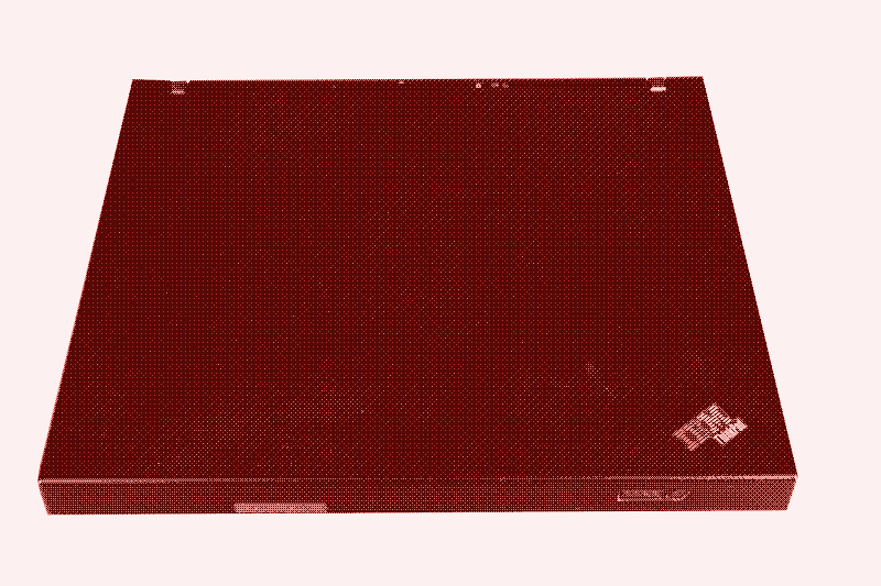 Bild: der IBM ThinkPad R52 aus dem Jahr 2005.