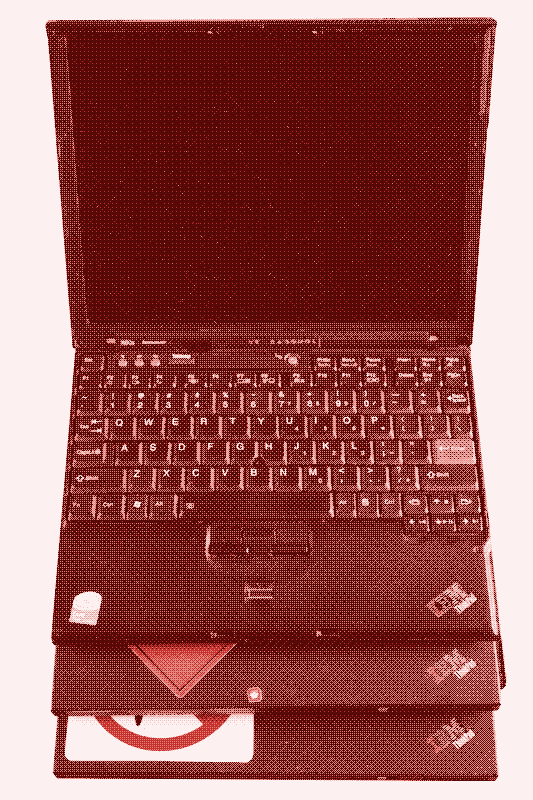 Bild: Drei identische Laptops aus dem Jahr 2006, alle funktionstüchtig, für weniger als 200 Euro.