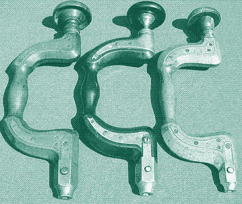 Berbiquís de mano ingleses. Fuente: Hans Brunner Tools.