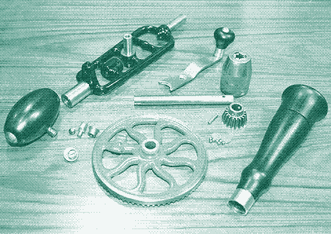 Despiece de un taladro manual. Fuente: WK Finetools.