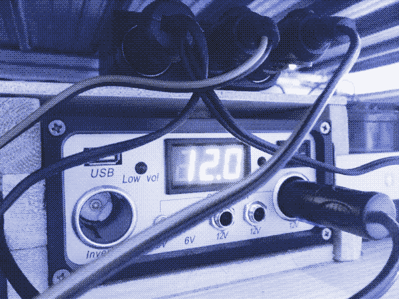 Imagen: Sistema solar cc de baja tension