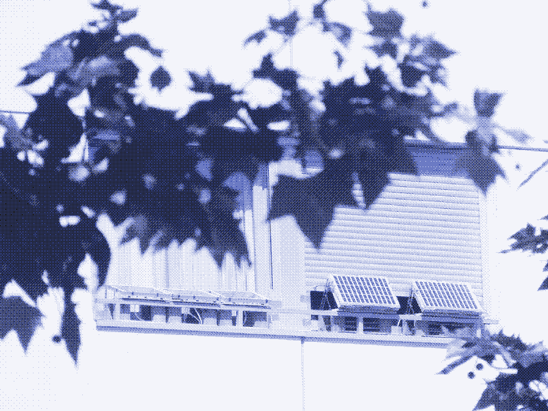 Imagen: Energie solar en el balcon