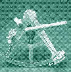 Image : Un sextant.