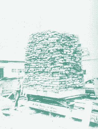 Image : Démonstration de construction d’une voûte catalane.