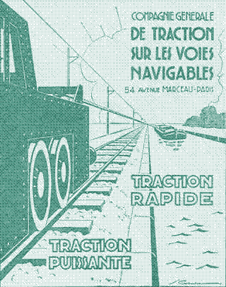Image : une publicité pour un service de traction.