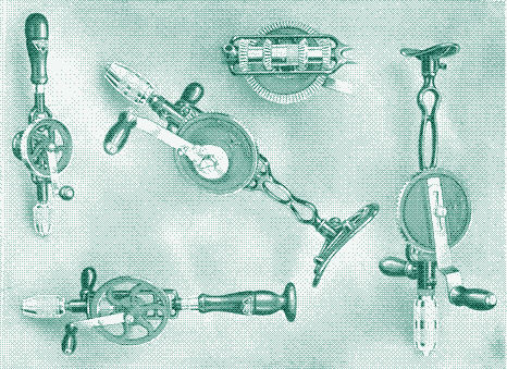 Une perceuse de poitrine de 1922. Old Tool Heaven