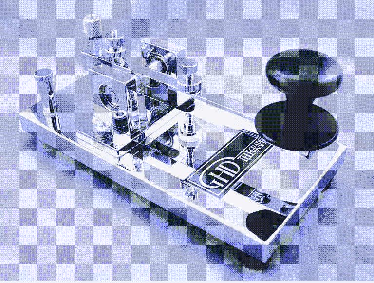 Nouveau manipulateur Morse pour les amateurs de radio. Source: Milestone Technologies.