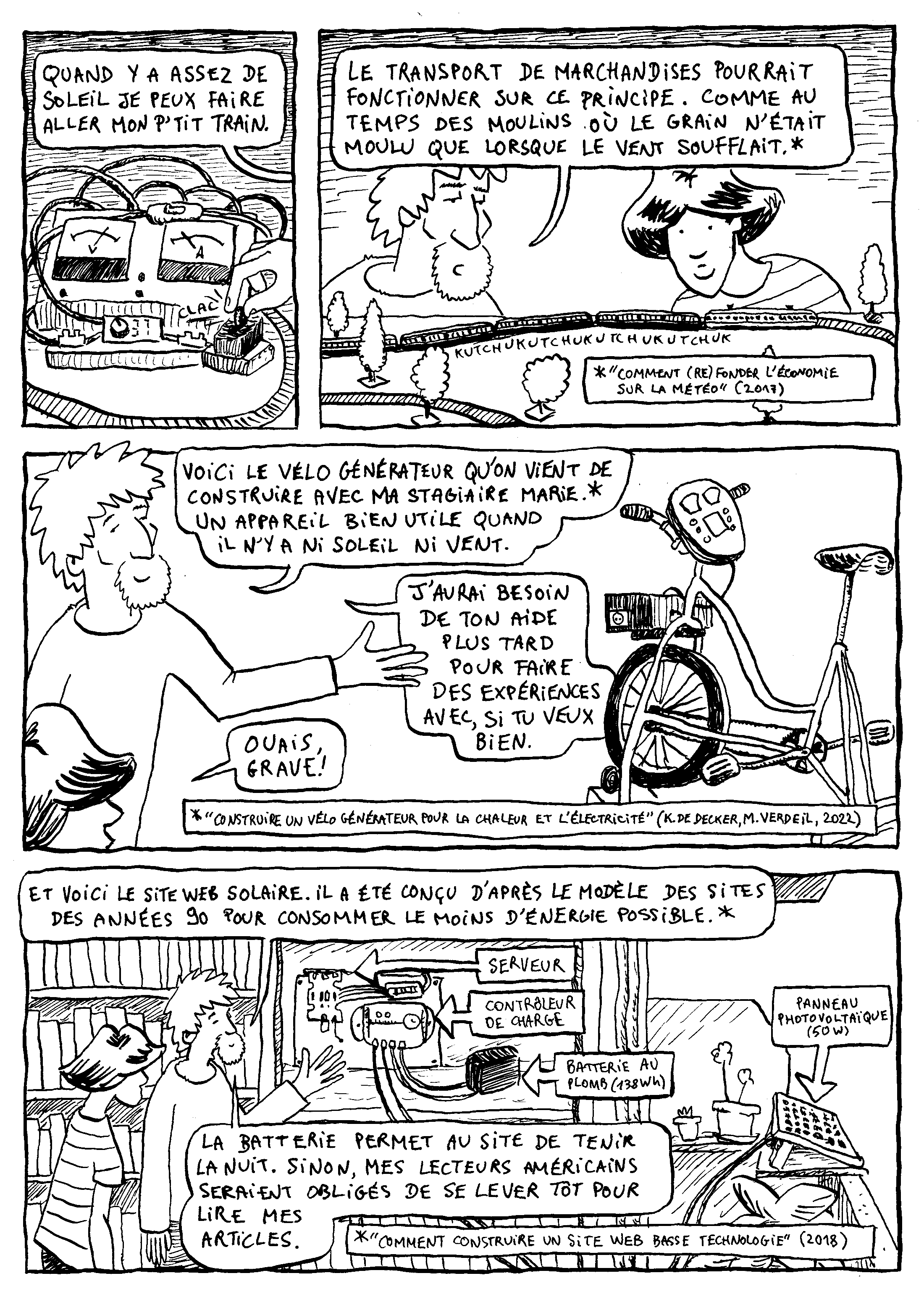 Page 5 de la bédé &ldquo;Retour vers le futur des technologies&rdquo; de Guillaume Lion