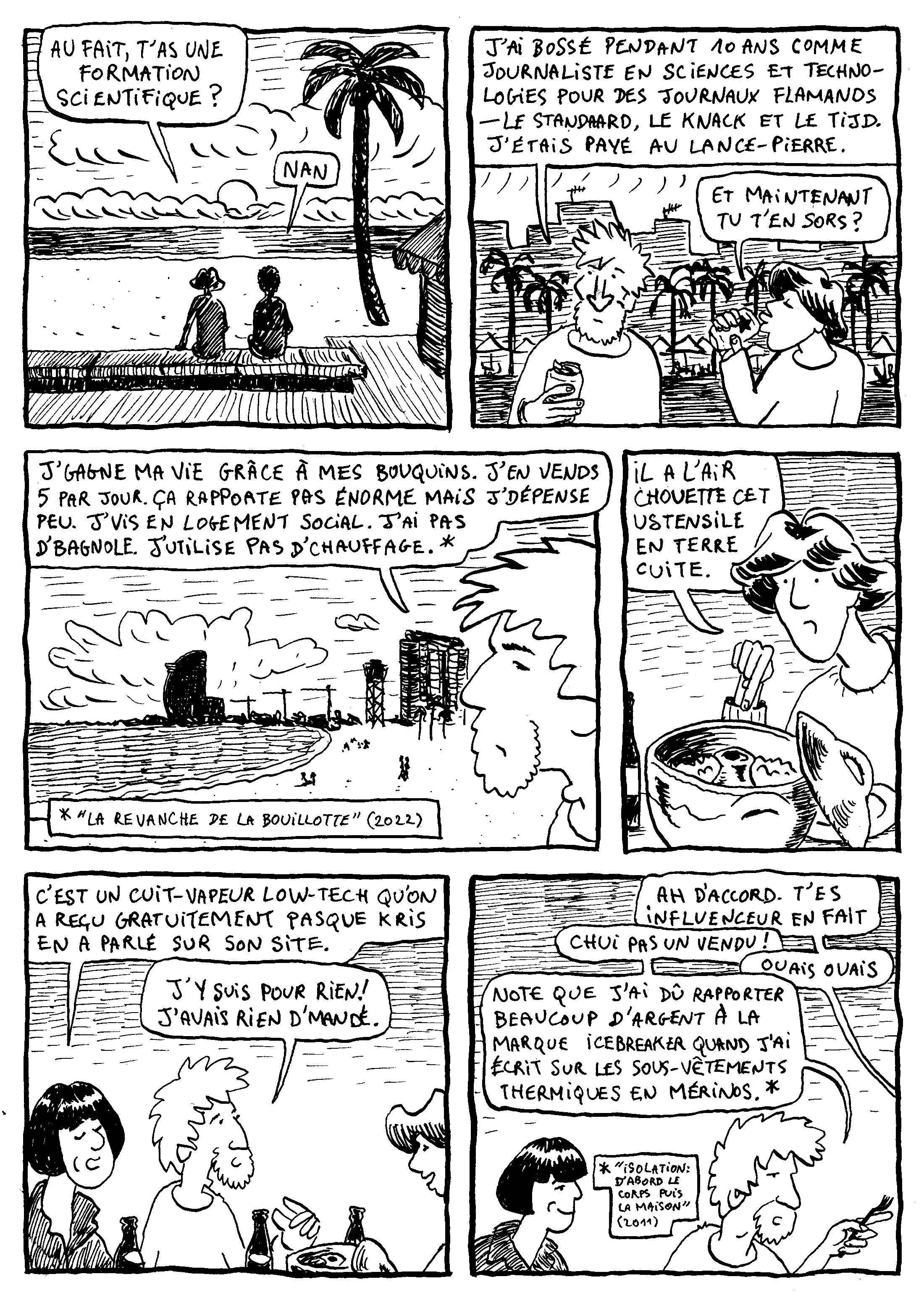Page 8 de la bédé &ldquo;Retour vers le futur des technologies&rdquo; de Guillaume Lion