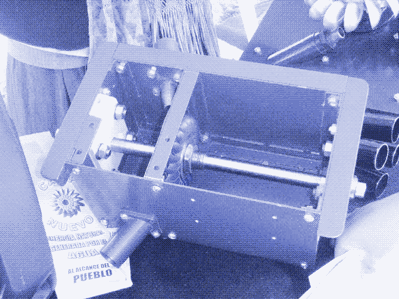 De Campo Nuevo Watermotor model 150. Foto: Campo Nuevo.