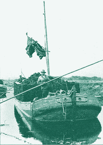 Zdjęcie: Transport torfu.
