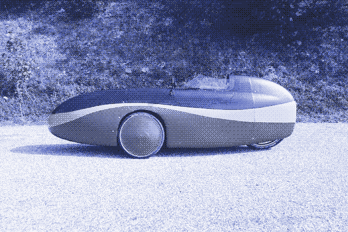 Elektryczny welomobil. Wszystkie zdjęcia: Fietser.be.